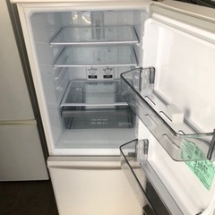 北九州市内配送無料　保証付き　2020年　 冷蔵庫 Pシリーズ マットホワイト MR-P15F-W [2ドア /右開きタイプ /146L] [冷凍室 46L]