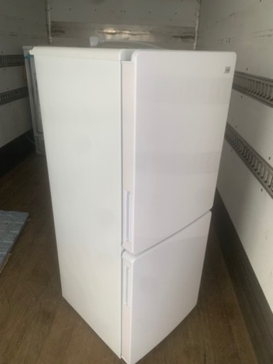 福岡市内配送設置無料　ハイアール 148L 2ドア冷蔵庫（ホワイト）【右開き】Haier JR-NF148B-W