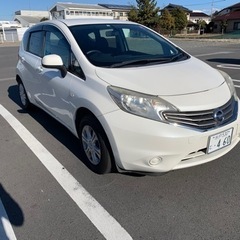 日産ノート　自動車税、条件付名変込み