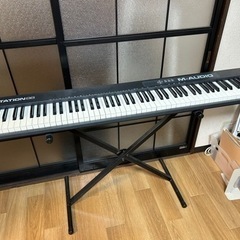【スタンド付き】88鍵盤 MIDIキーボード