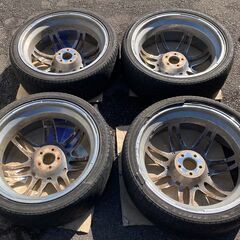 265/35R22 ディアブロ DIABLO ANGEL 22インチ 5H 8.5J +38 4本 ハリアー等