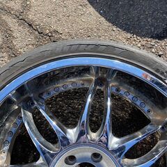 265/35R22 ディアブロ DIABLO ANGEL 22インチ 5H 8.5J +38 4本 ハリアー等