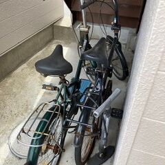 自転車2台 まとめて差し上げます