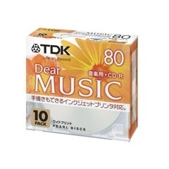 TDK◆9枚音楽用CD-R