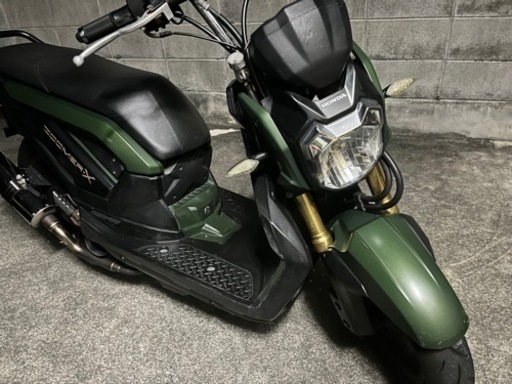 HONDA ZOOMER-X(110cc)ローダウンカスタム車　買い手がいなければ下取りに出す予定