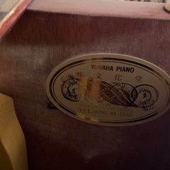 ヤマハピアノ W106猫足