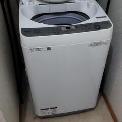 SHARP 全自動洗濯機

ES-GE6B　2018年製