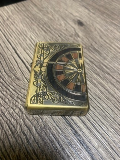 期間限定zippo☆両面☆アンティーク ダーツ G☆ウッド\u0026アラベスク
