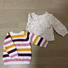 可愛いセーター2枚セット(子供服、ベビー服)