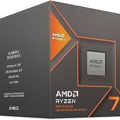 AMD Ryzen 7 8700G, with Wraith S...