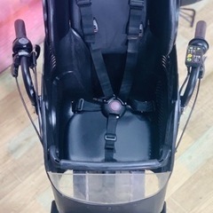 ①7046子供乗せ電動アシスト自転車3人乗りYAMAHA 20インチ良好バッテリー