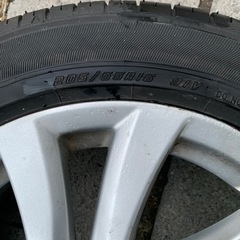 夏タイヤ4本セット205/55R16 走行少ないです！
