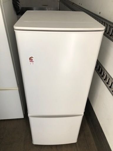 福岡市内配送設置無料　2020年式　三菱電機 MITSUBISHI ELECTRIC MR-P15F-W [冷蔵庫 （146L・右開き） 2ドア マットホワイト]