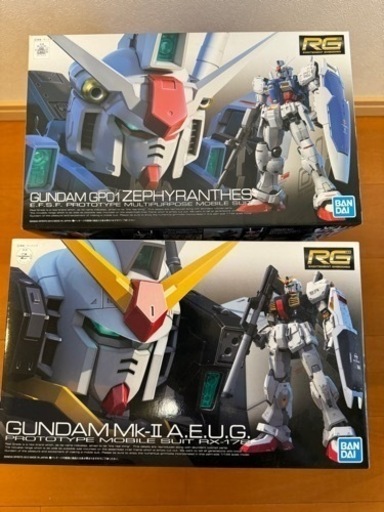 【ガンプラ】RG ガンダムMk-Ⅱ \u0026 RX-78GP01 ゼフィランサス 【2コセット】