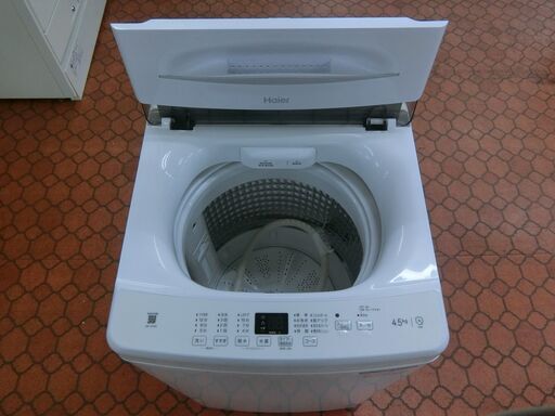 ID 460713　洗濯機4.5K　ハイアール　２０２２年　JW-U45A ハイアール JW-U45A-K [ブラック] 価格比較 - 価格.com