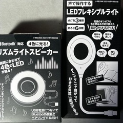 DIME付録セット　LEDライト＆スピーカー