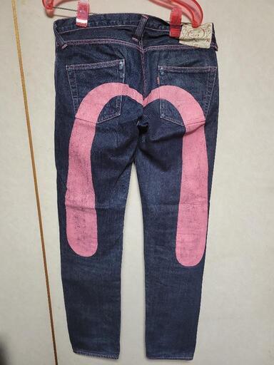 極美品】EVISU エヴィス 大黒 ビッグかもめ デニム 虎耳 36×35 希少