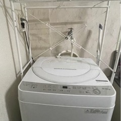 (取引終了) SHARP 2018年製　洗濯機　6.0kg