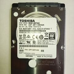 TOSHIBA   HDD   500GB   2,5インチ  ...