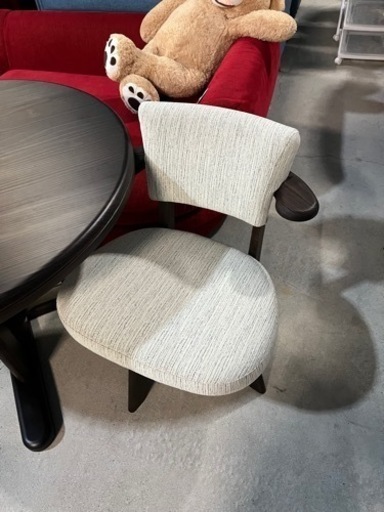 ☆激安!!☆ アサヒ木工 丸型 ダイニングテーブル セット 回転椅子 ADT