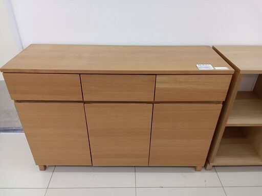 ★ジモティ割あり★  チェスト ライトブラウン H83×D40×W120 クリーニング済み HJ2539