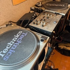 【ネット決済】DJ ターンテーブルセットTechnics SL1...
