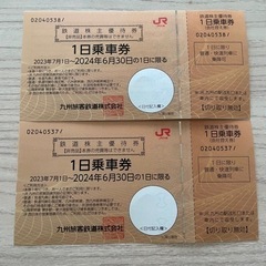 【値下げ】JR九州 株主優待券