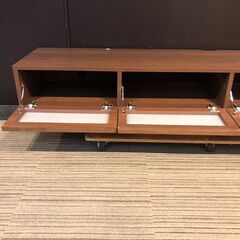 ▼値下げ▼【展示品・未使用品】テレビ台 テレビボード ローボード 完成品 収納 日本製 参考価格69990円 💳自社配送時🌟代引き可💳※現金、クレジット、スマホ決済対応※