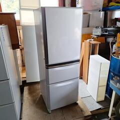 激安‼️自動製氷あり 三菱冷蔵庫 3ドア 335L 2014年 ☆新生活応援☆自動製氷付☆三菱☆3ドア冷蔵庫☆335
