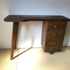 古道具　　机　　コンソールテーブル　化粧台