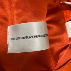 アーバンブランシュ ビタミンカラードレス オレンジ　前撮り　二次会　カラードレス