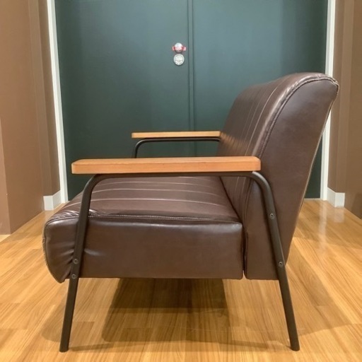 トレファク神戸南店】ニトリ 2人掛けソファー レザー【取りに来られる