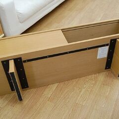 無印良品 テレビボード SE11LDZ 幅110×奥35×高37cm オーク材 スライド 