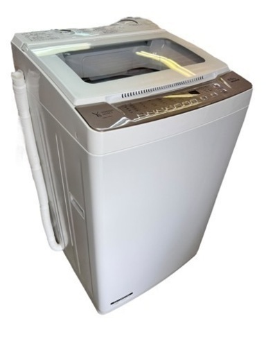 NO.1284 【2023年製】ヤマダセレクト 全自動洗濯機 8kg YWM-TV80G1