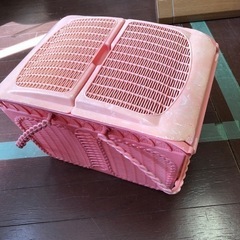 家具 収納家具 収納ケース　ピンク　しょうわれ昭和レトロ　...