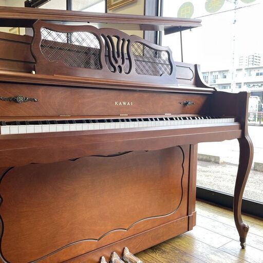 【更にお値引き。】リフレッシュ済み中古ピアノ　屋根斜め開閉式　カワイKL11KF