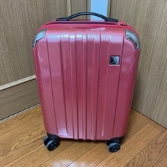 【お譲り先決定】1〜2泊用　スーツケース　赤　