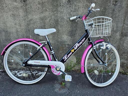 B299 子供自転車★アサヒ★ラブピース★22インチ★変速無し