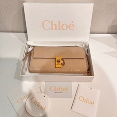 Chloe クロエ 長財布 ラウンドファスナー ドリュー 箱付 ...