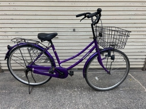 自転車 普通のママチャリ 26インチ 中古