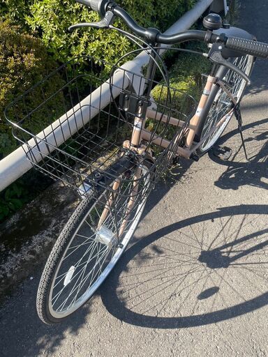 楽天市場】自転車 27インチ（カラーベージュ）（スポーツ・アウトドア 