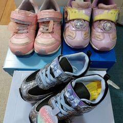 【子供靴】ムーンスター スーパースター 17.0cm　３足セット