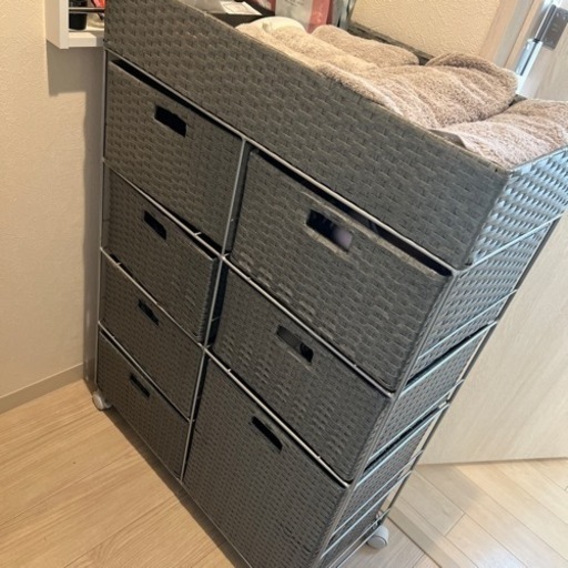 家具 収納　ランドリーボックス