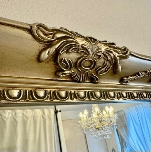 アンティーク調✨180cm全身ミラー? 全身鏡 アンティーク調 ミラー