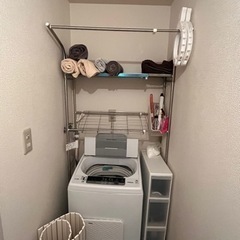 洗濯機上の棚