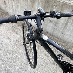 ハヤサカオリジナル クロスバイク ルーチェ 21段変速 中古 マットブラック 自転車 クロスバイク