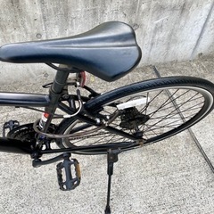 ハヤサカオリジナル クロスバイク ルーチェ 21段変速 中古 マットブラック 自転車 クロスバイク