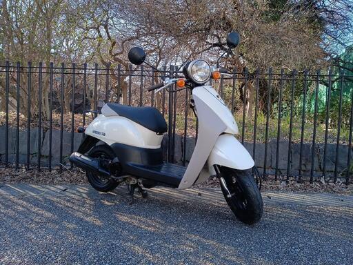 格安！清掃済！応援セール！バイク ホンダ TODAY•F トゥデイ•エフ 50cc パールホワイト 車体 配送可