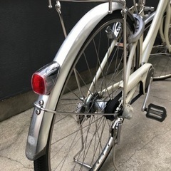 ミヤタ自転車 ママチャリ ハイエンド ベルトドライブ 3段変速 両立スタンド