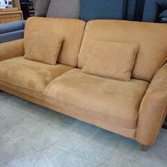 RELAX  FORM　３人掛けソファ　スウェード調